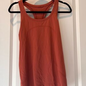 Lululemon’s Swifly Women's Rust - Racer Back Tank Top